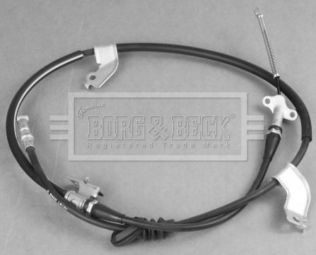 Borg & Beck BKB3518 - Тросик, cтояночный тормоз autosila-amz.com