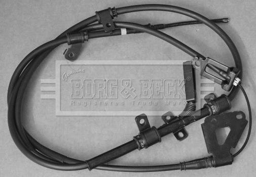Borg & Beck BKB3584 - Тросик, cтояночный тормоз autosila-amz.com