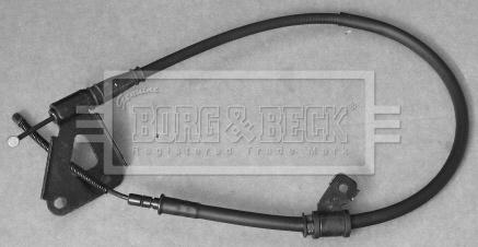 Borg & Beck BKB3583 - Тросик, cтояночный тормоз autosila-amz.com
