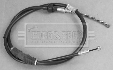 Borg & Beck BKB3529 - Тросик, cтояночный тормоз autosila-amz.com