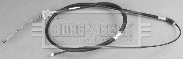 Borg & Beck BKB3524 - Тросик, cтояночный тормоз autosila-amz.com