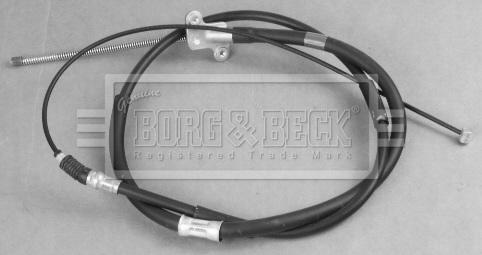Borg & Beck BKB3525 - Тросик, cтояночный тормоз autosila-amz.com