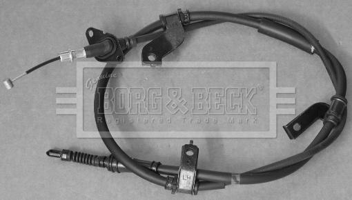 Borg & Beck BKB3579 - Тросик, cтояночный тормоз autosila-amz.com