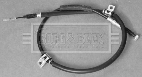 Borg & Beck BKB3570 - Тросик, cтояночный тормоз autosila-amz.com