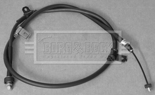 Borg & Beck BKB3577 - Тросик, cтояночный тормоз autosila-amz.com