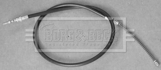 Borg & Beck BKB3655 - Тросик, cтояночный тормоз autosila-amz.com