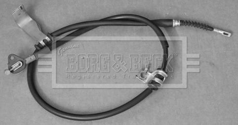 Borg & Beck BKB3664 - Тросик, cтояночный тормоз autosila-amz.com