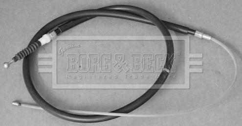 Borg & Beck BKB3603 - Тросик, cтояночный тормоз autosila-amz.com