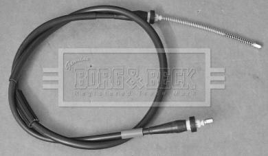 Borg & Beck BKB3671 - Тросик, cтояночный тормоз autosila-amz.com