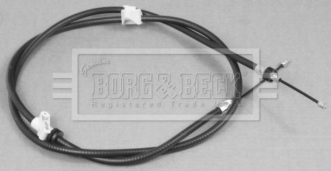 Borg & Beck BKB3094 - Тросик, cтояночный тормоз autosila-amz.com