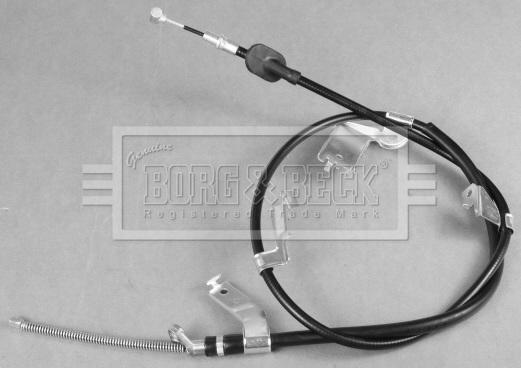Borg & Beck BKB3091 - Тросик, cтояночный тормоз autosila-amz.com