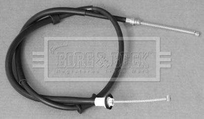 Borg & Beck BKB3098 - Тросик, cтояночный тормоз autosila-amz.com