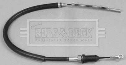 Borg & Beck BKB3041 - Тросик, cтояночный тормоз autosila-amz.com