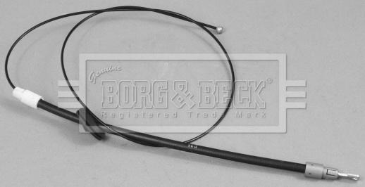 Borg & Beck BKB3042 - Тросик, cтояночный тормоз autosila-amz.com