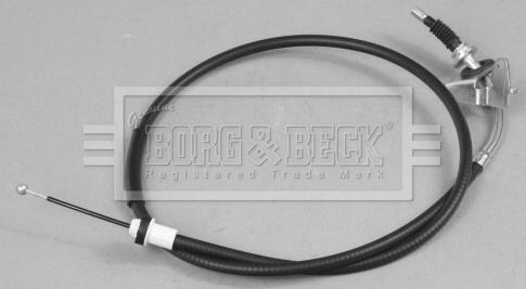Borg & Beck BKB3050 - Тросик, cтояночный тормоз autosila-amz.com