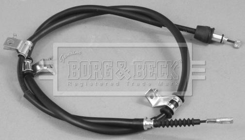 Borg & Beck BKB3065 - Тросик, cтояночный тормоз autosila-amz.com
