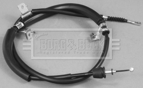 Borg & Beck BKB3066 - Тросик, cтояночный тормоз autosila-amz.com