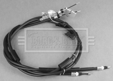 Borg & Beck BKB3068 - Тросик, cтояночный тормоз autosila-amz.com