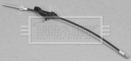 Borg & Beck BKB3067 - Тросик, cтояночный тормоз autosila-amz.com