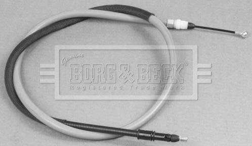 Borg & Beck BKB3009 - Тросик, cтояночный тормоз autosila-amz.com