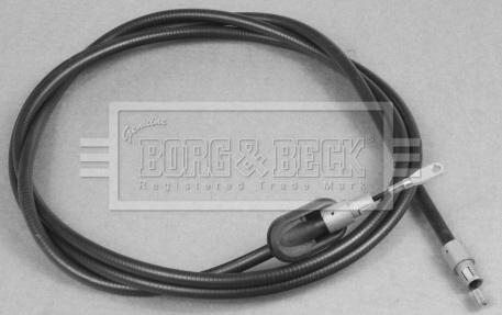 Borg & Beck BKB3006 - Тросик, cтояночный тормоз autosila-amz.com