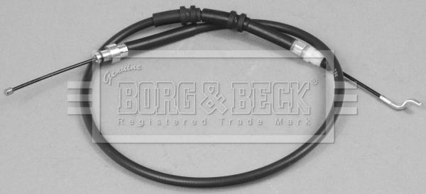 Borg & Beck BKB3016 - Тросик, cтояночный тормоз autosila-amz.com