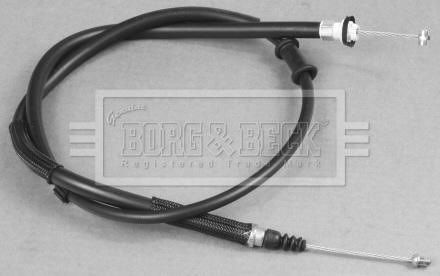 Borg & Beck BKB3011 - Тросик, cтояночный тормоз autosila-amz.com