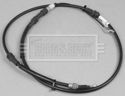 Borg & Beck BKB3018 - Тросик, cтояночный тормоз autosila-amz.com