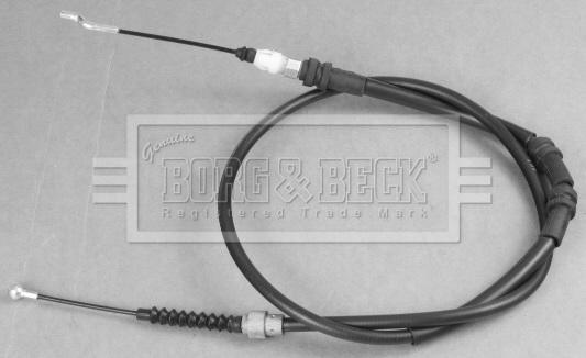 Borg & Beck BKB3017 - Тросик, cтояночный тормоз autosila-amz.com