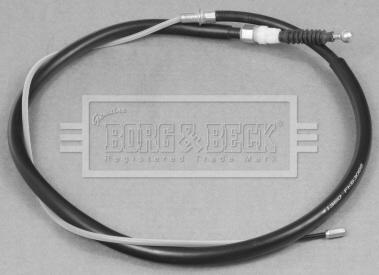 Borg & Beck BKB3088 - Тросик, cтояночный тормоз autosila-amz.com