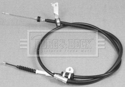 Borg & Beck BKB3083 - Тросик, cтояночный тормоз autosila-amz.com