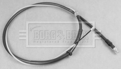 Borg & Beck BKB3030 - Тросик, cтояночный тормоз autosila-amz.com
