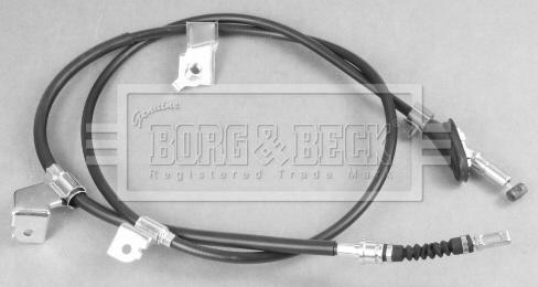 Borg & Beck BKB3038 - Тросик, cтояночный тормоз autosila-amz.com