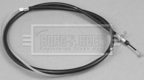 Borg & Beck BKB3073 - Тросик, cтояночный тормоз autosila-amz.com
