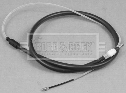 Borg & Beck BKB3077 - Тросик, cтояночный тормоз autosila-amz.com
