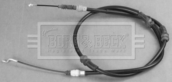 Borg & Beck BKB3191 - Тросик, cтояночный тормоз autosila-amz.com