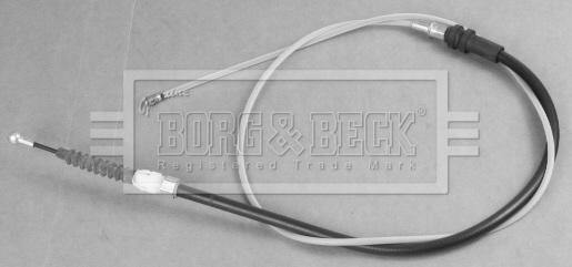 Borg & Beck BKB3192 - Тросик, cтояночный тормоз autosila-amz.com
