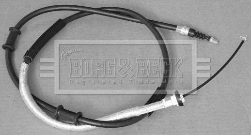 Borg & Beck BKB3149 - Тросик, cтояночный тормоз autosila-amz.com