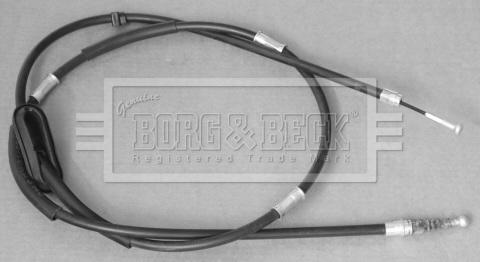 Borg & Beck BKB3140 - Тросик, cтояночный тормоз autosila-amz.com