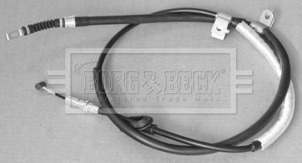 Borg & Beck BKB3143 - Тросик, cтояночный тормоз autosila-amz.com