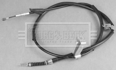 Borg & Beck BKB3142 - Тросик, cтояночный тормоз autosila-amz.com