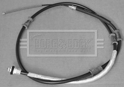 Borg & Beck BKB3154 - Тросик, cтояночный тормоз autosila-amz.com