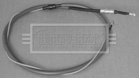 Borg & Beck BKB3153 - Тросик, cтояночный тормоз autosila-amz.com