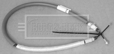 Borg & Beck BKB3160 - Тросик, cтояночный тормоз autosila-amz.com
