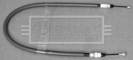 Borg & Beck BKB3161 - Тросик, cтояночный тормоз autosila-amz.com