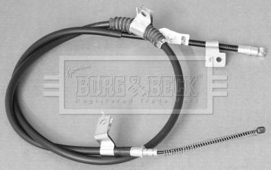 Borg & Beck BKB3113 - Тросик, cтояночный тормоз autosila-amz.com
