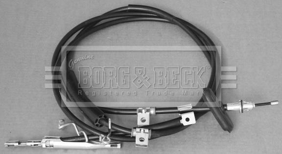Borg & Beck BKB3180 - Тросик, cтояночный тормоз autosila-amz.com