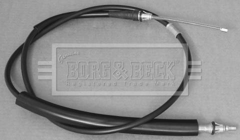 Borg & Beck BKB3183 - Тросик, cтояночный тормоз autosila-amz.com
