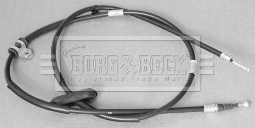 Borg & Beck BKB3139 - Тросик, cтояночный тормоз autosila-amz.com
