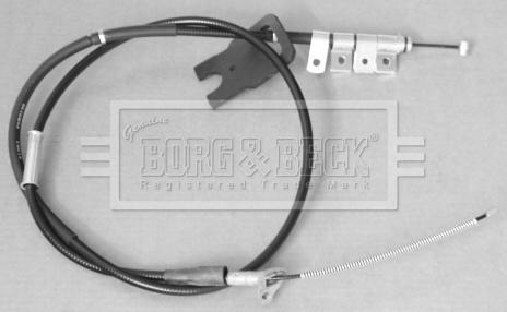 Borg & Beck BKB3132 - Тросик, cтояночный тормоз autosila-amz.com
